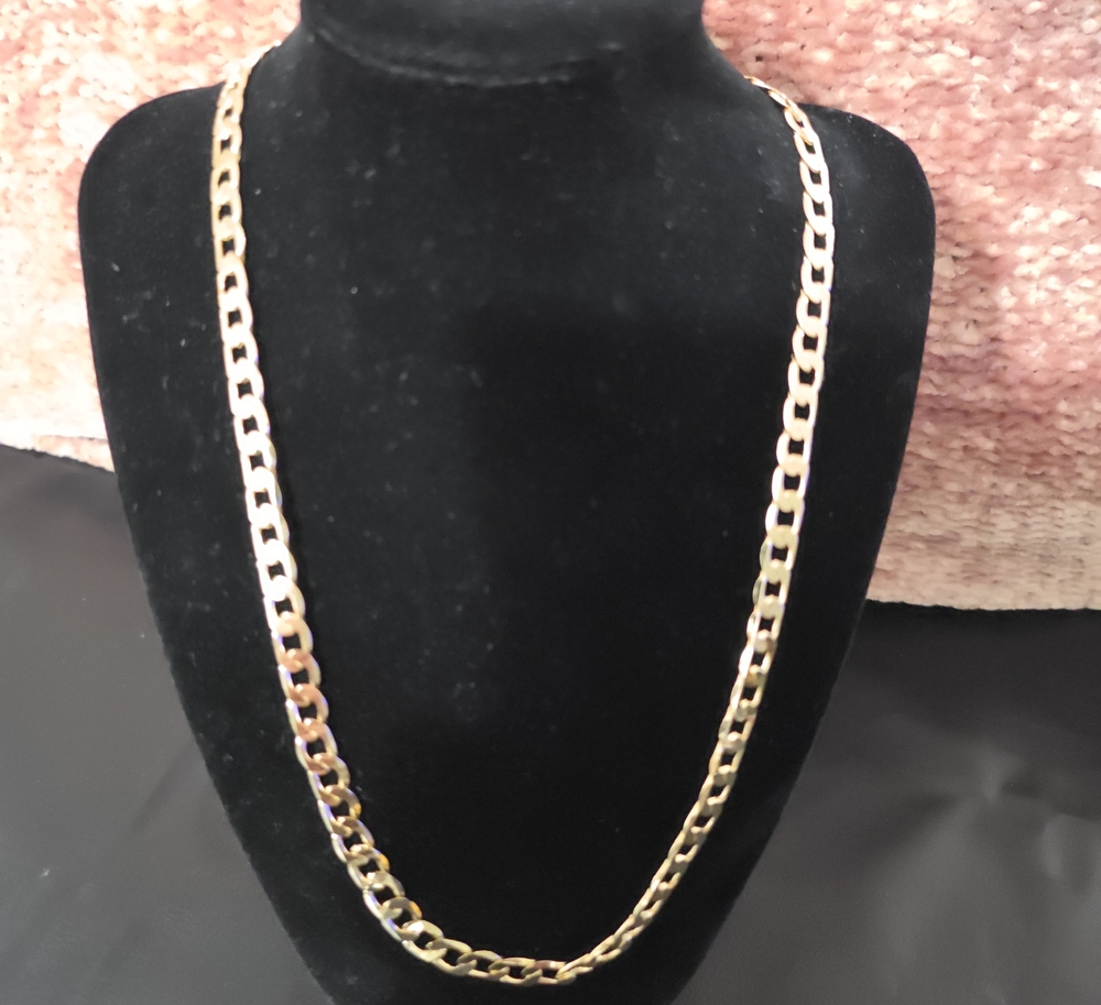 Gold FIlled Cuban Link Chain - Unisex